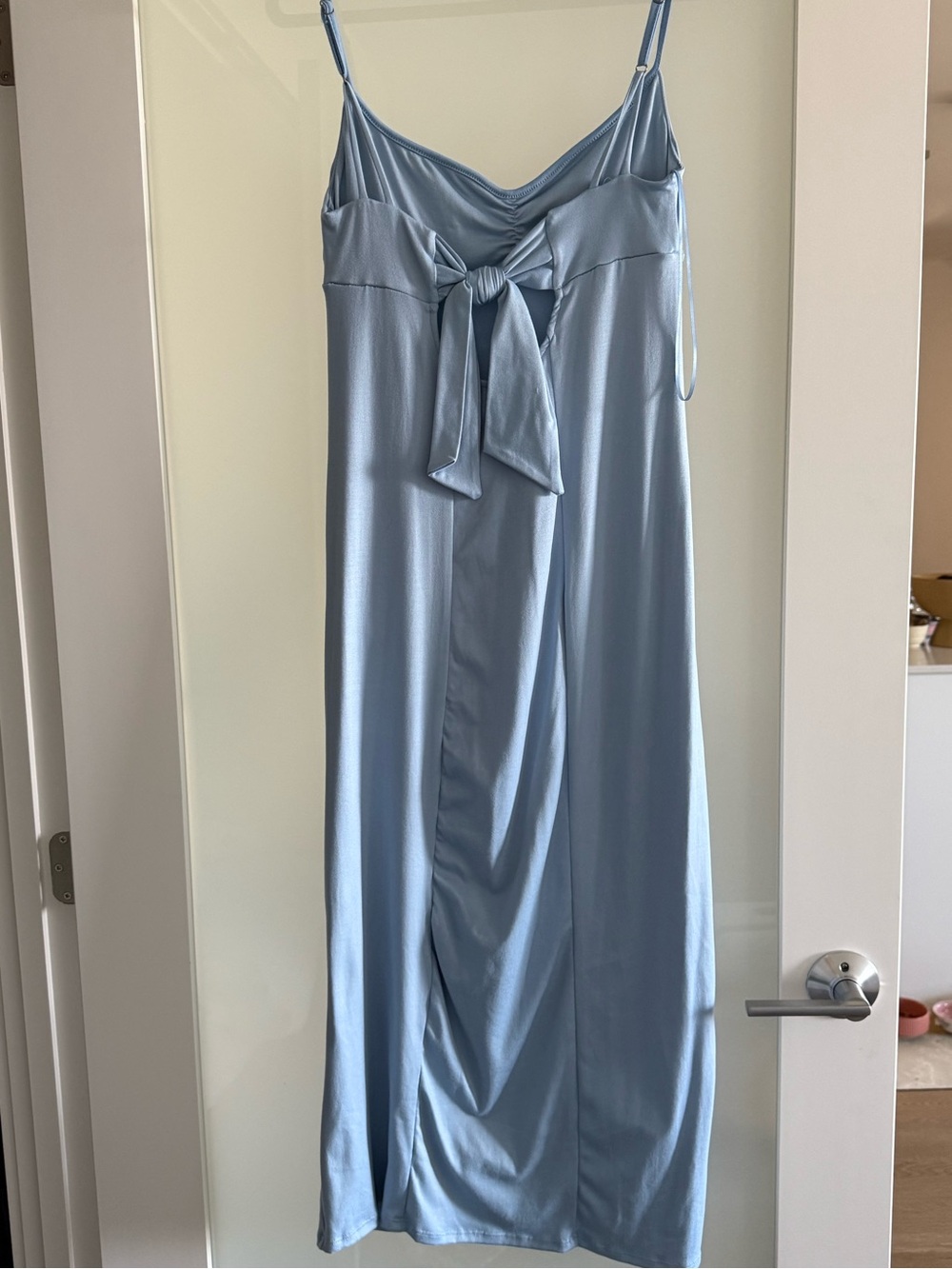 Urban Outfitters - Ceil blue midi slip dress size S - Picture 2 of 4
